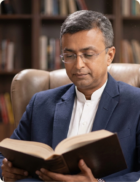 Rajesh Nair reading Transform to Win